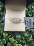 Sterling Silver Moissanite Ring size 7