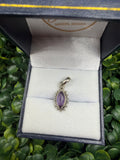 Sterling Silver Amethyst Pendant