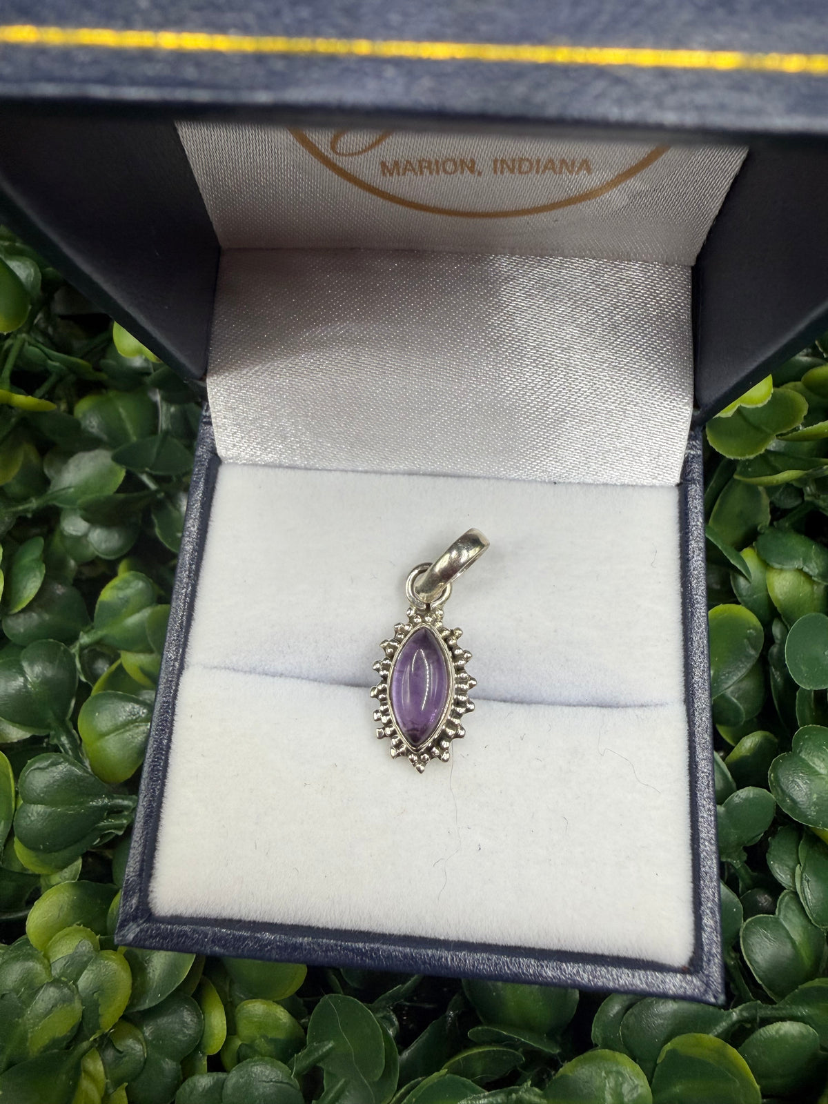 Sterling Silver Amethyst Pendant
